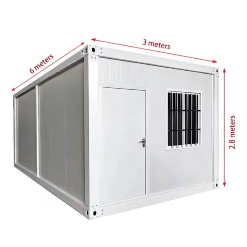 2025 Model Garden Outdoor Tool Shed  House Storage Metal Building Steel Prefab Tiny House