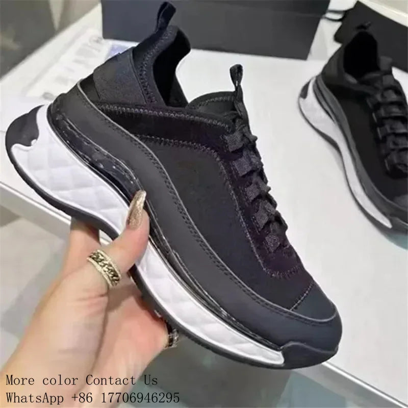 NEW 24S Camellia Men Women Comfortable Dress Shoes White Black Genuine Casual Leather Breathable Ladies Low Outdoor Sports