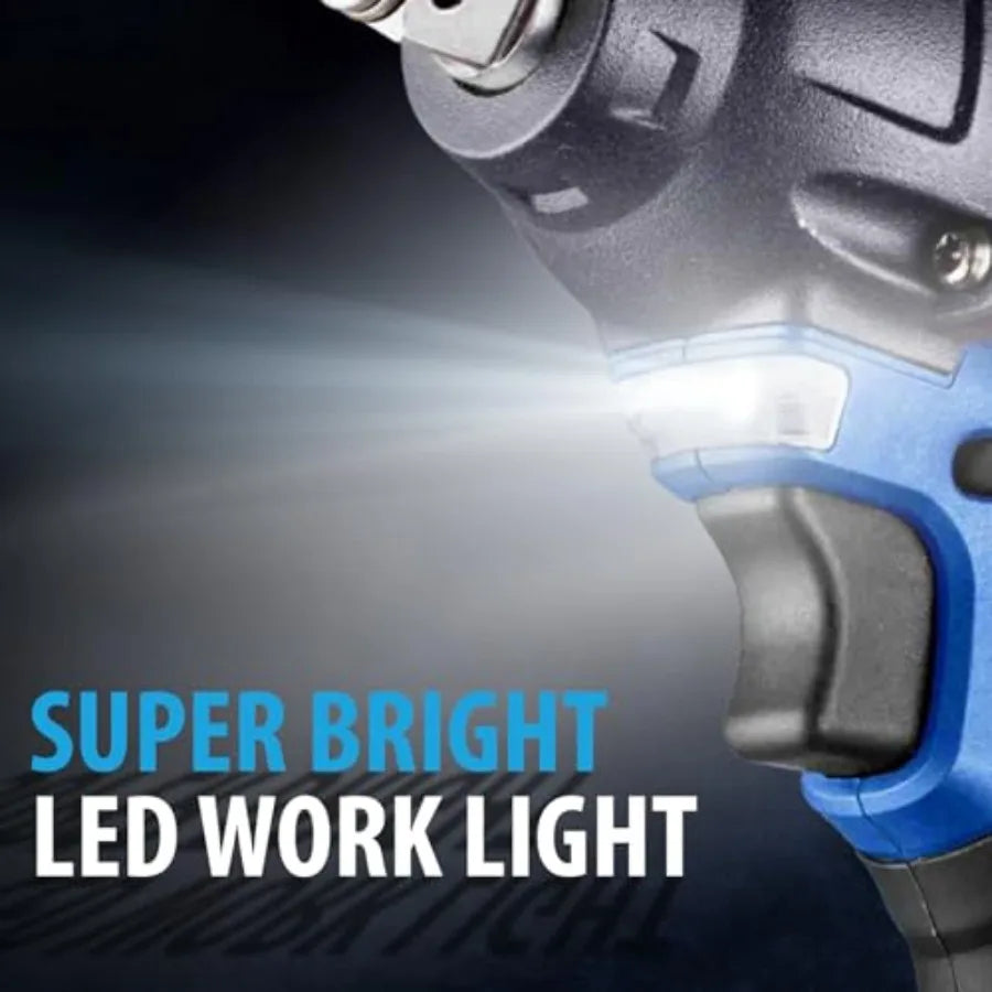 【Spot goods】20V Cordless Drill Impact Driver Impact drill 2 Tool Power Tool Combo Kit Brushless Power Tool Set with 2 Batteries