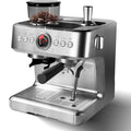 Espresso Machine with Grinder 20 Bar Semi-Automatic Coffee Maker PID Control Milk Frother Steam Wand 95Oz Water Tank for Home