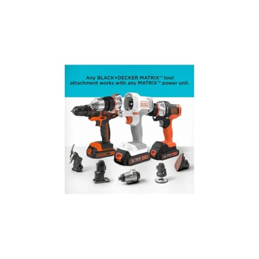 【Spot goods】20V MAX MATRIX Drill Power Tool Combo Kit 6-Tool Set Cordless Tool Set BDCDMT1206KITC