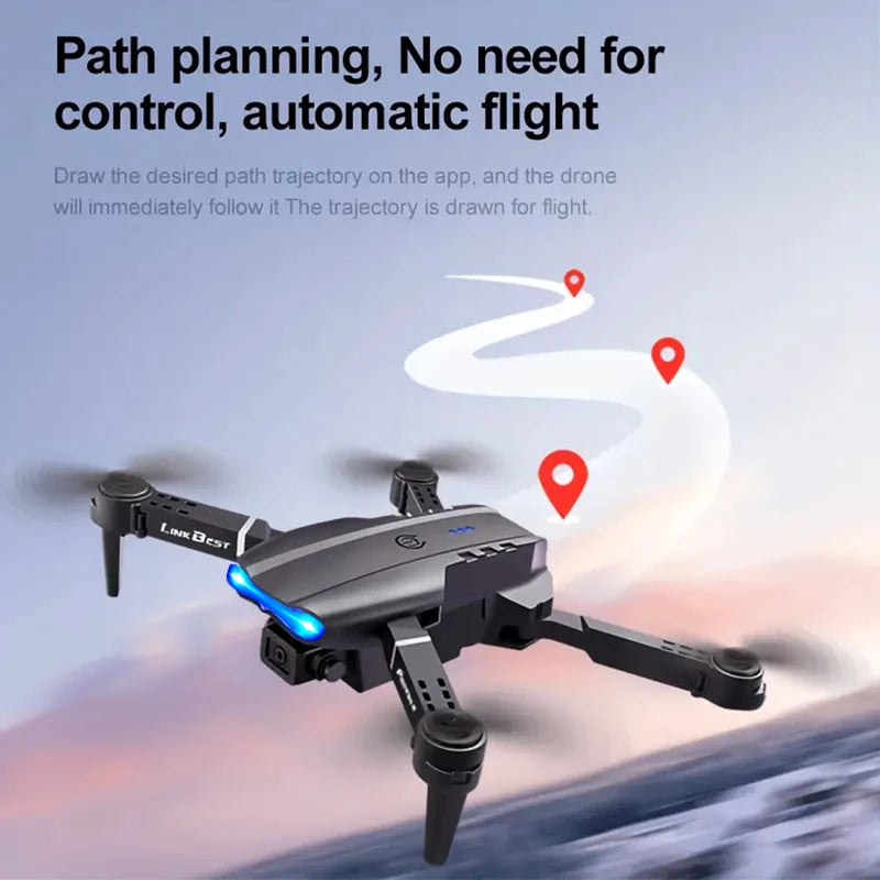Beginner Friendly Camera Drone Foldable RC Quadcopter for Kids Teens Adults Outdoor Recreation Gift Idea