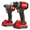 【Spot goods】20V RP Cordless Drill Driver and Impact Driver Brushless 2-Tool Power Tool Combo Kit LED Work Light Includes Batter