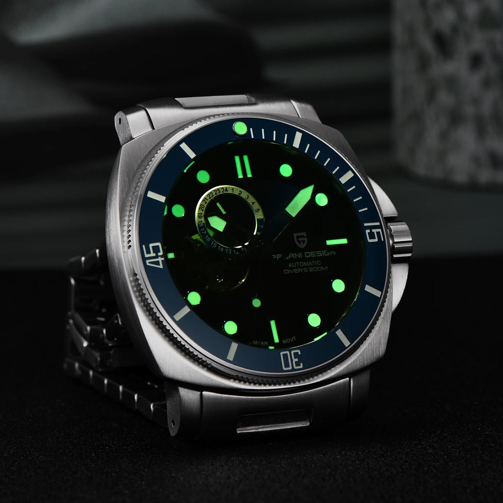 2024 New PAGANI DESIGN Men Mechanical Wristwatches Luxury Mens Watches Automatic Watch For Men Sapphire Mirror Waterproof Sports