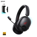 Picun UG-10A 56dB Gaming Wireless Headphone with Mic Over-Ear Headset Bluetooth 6.0 40mm Driver 2.4G/Wireless/Cable Earphones