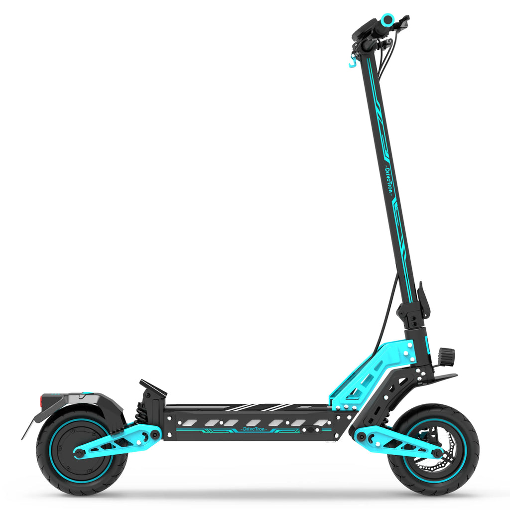 DriveTron 31mph 50kmh Double Absorber Brake Powerful Off-road Adult Big 48V 10inch Tires Adult Electric Scooter