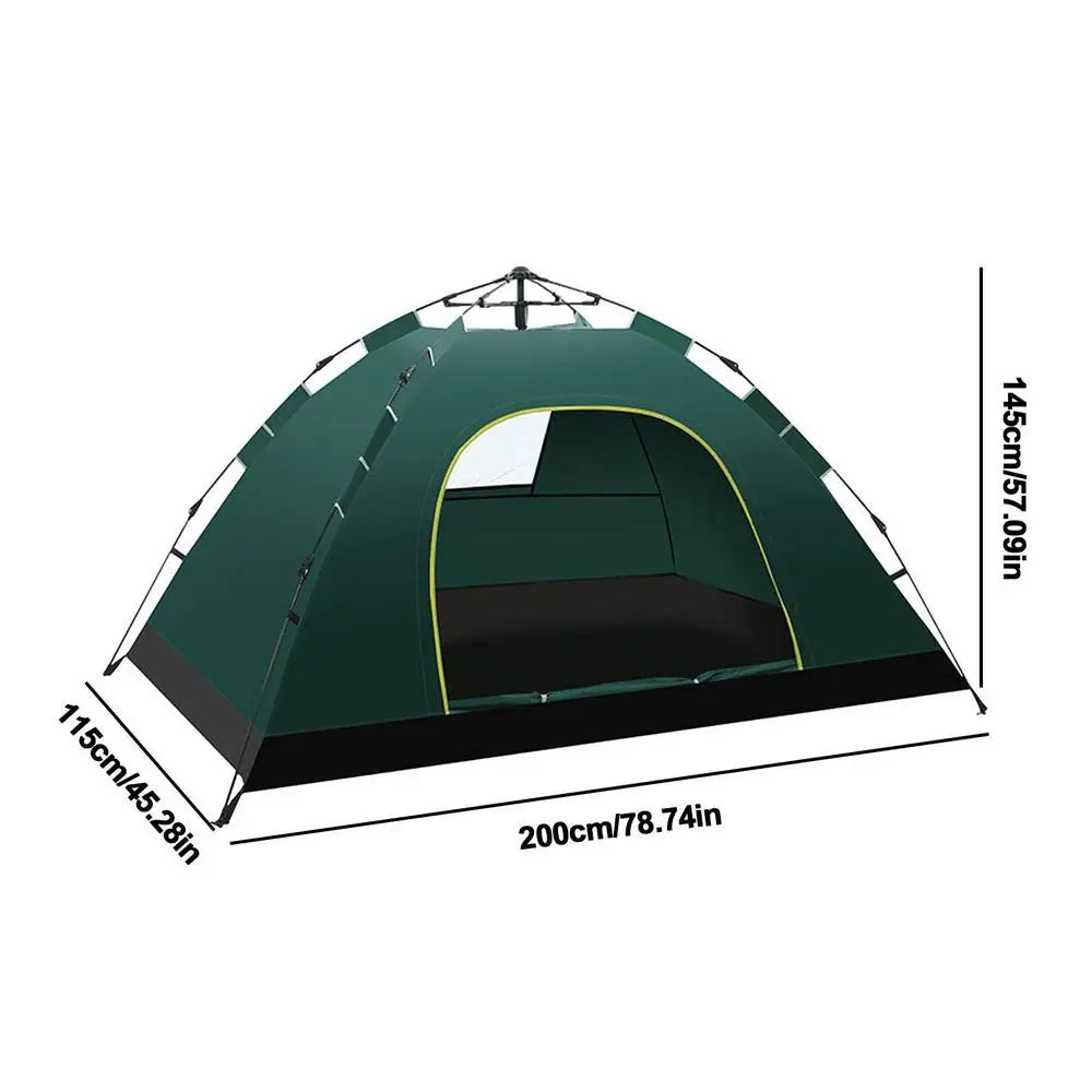 1-2 Person Tent Ultralight Waterproof Automatic Tent Portable 3 Season Backpacking Tent Outdoor Hiking Travelling Camping Tent