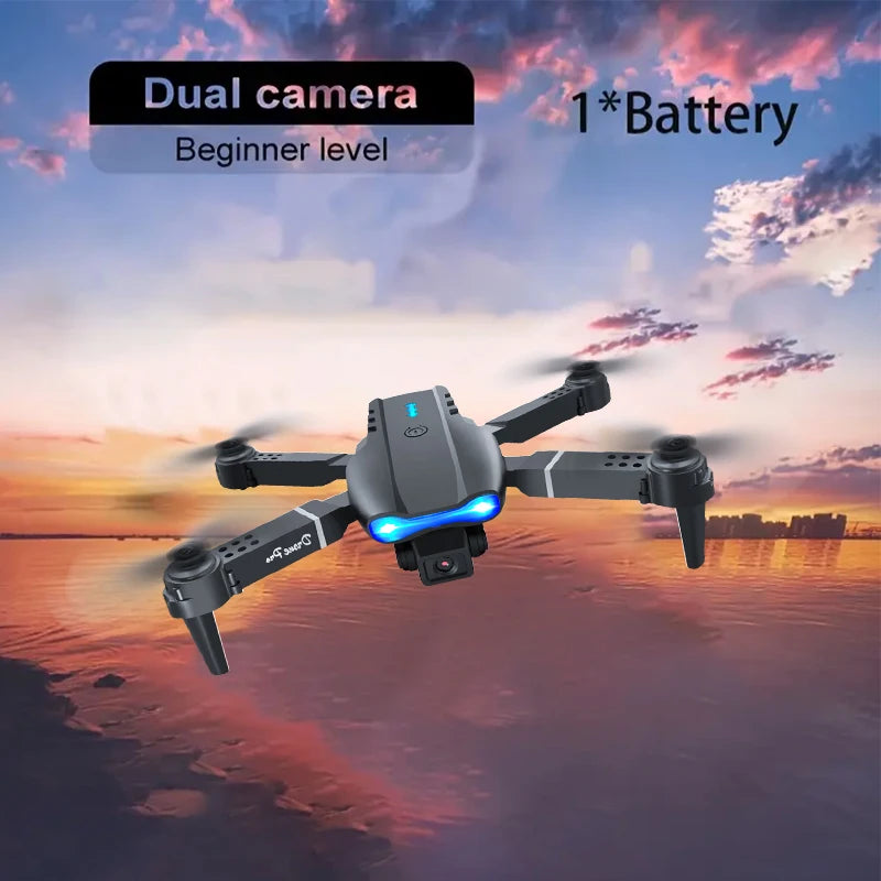 Beginner Friendly Camera Drone Foldable RC Quadcopter for Kids Teens Adults Outdoor Recreation Gift Idea