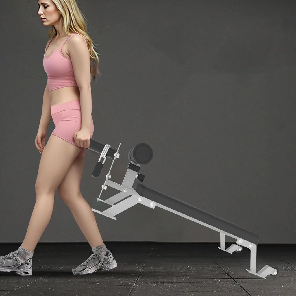 ‌Nordic Hamstring Curl Machine,Height Adjustable Nordic Curl Bench, Compact Home Gym Equipment for Strength Training for Home