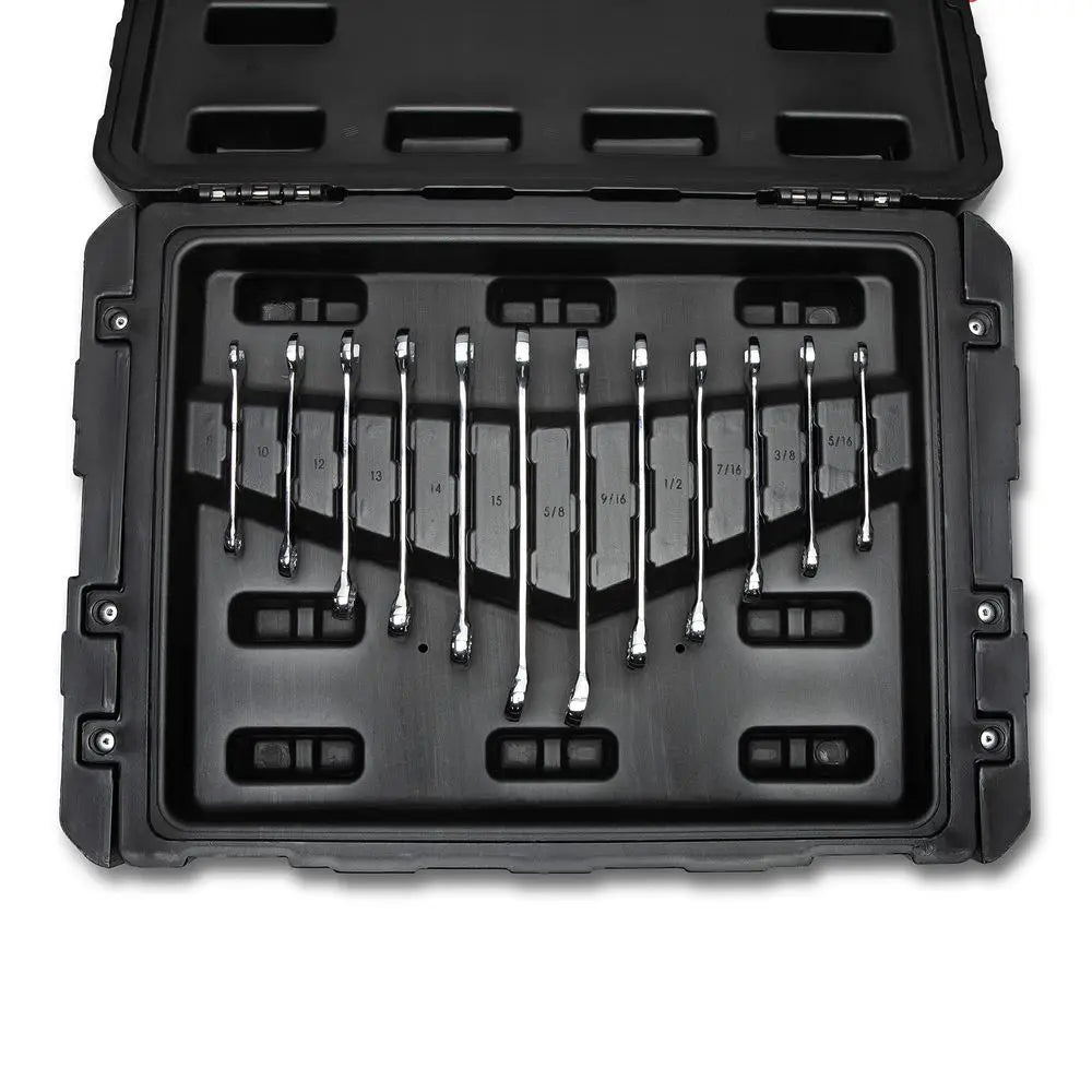 229 Piece 1 4, 3 8 amp 1 2 Drive Mechanics Hand Tool Set with 3 Drawer Storage Case CTK229C