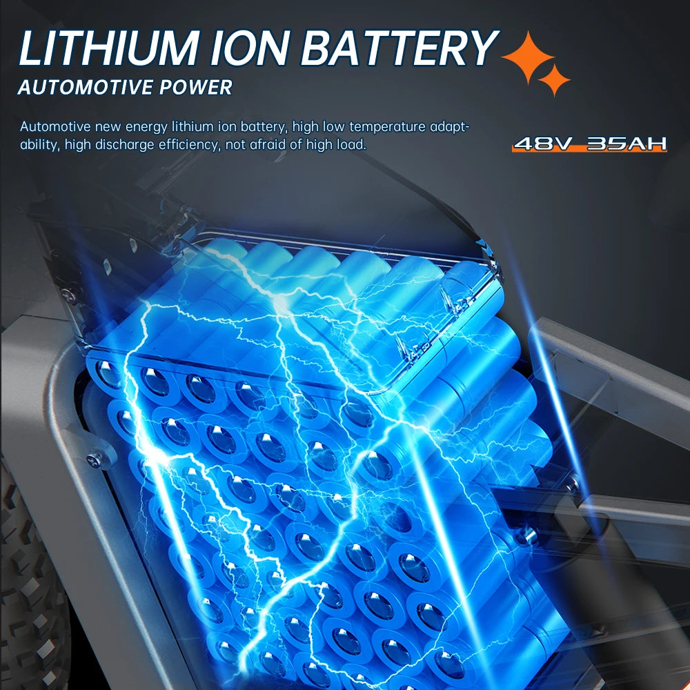 EKX X20 Electric Bicycle 48V 35AH Lithium Battery Adult Mountain Ebike 20 Inch Mountain Electric Men's Moped Road E Bikes