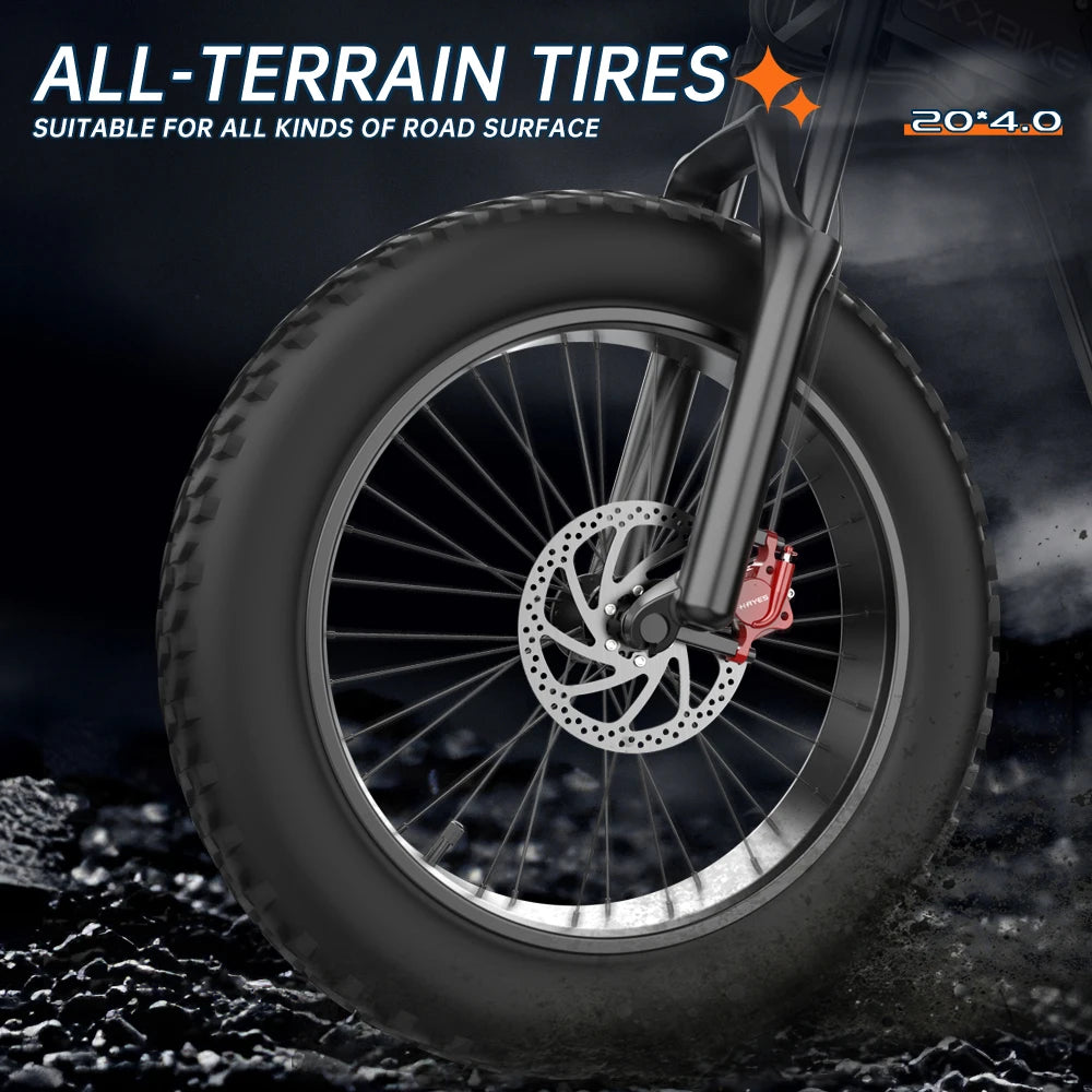 EKX X20 Electric Bicycle 48V 35AH Lithium Battery Adult Mountain Ebike 20 Inch Mountain Electric Men's Moped Road E Bikes