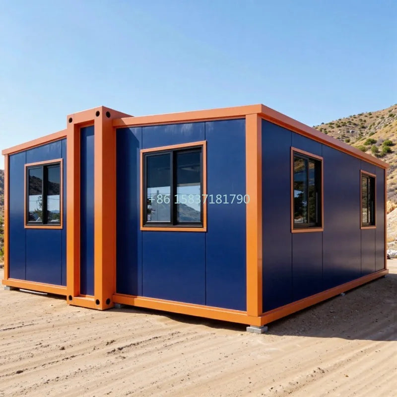 20ft Container House Fold Out Prefabricated House Container Tiny Home Casas Prefabricadas 36㎡ 72㎡ Container House for Australia