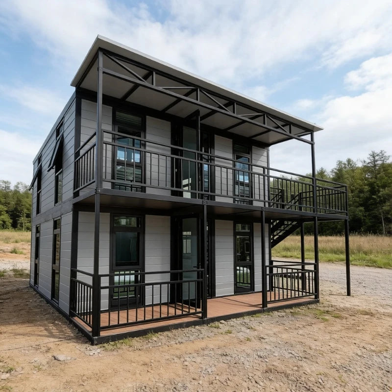 Hot Sale Mobile Tiny Home Forest Cabin Warehouse Barn Prefab House Expandable Steel Container House Sunroom Garden Rooms