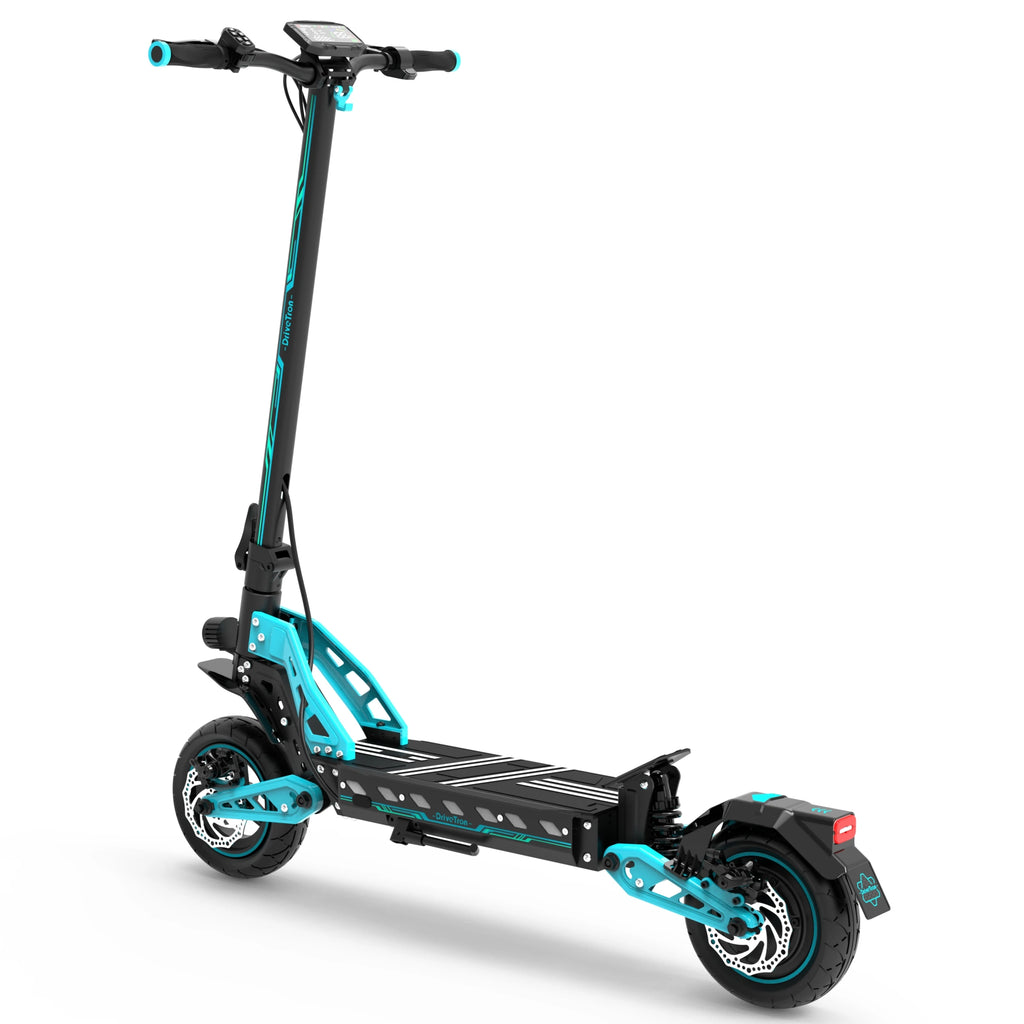 DriveTron 31mph 50kmh Double Absorber Brake Powerful Off-road Adult Big 48V 10inch Tires Adult Electric Scooter