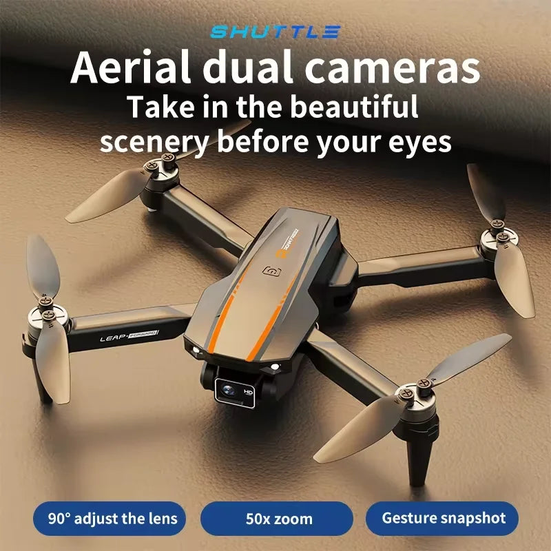 H31 Professional Dual Camera VR glasses Dron Quadcopter Brushless Aerial Photography Laser Obstacle Avoidance RC Toy Birthday