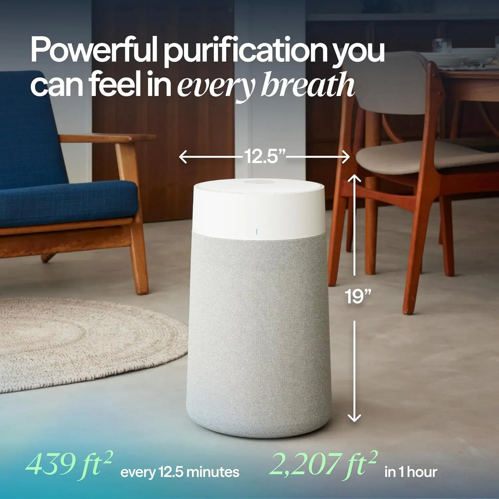 Blue Pure 311i Max Smart Air Purifier for Medium Rooms up to 1,800 Sq Ft HEPASilent Air Cleaner for Pets Allergies Smoke