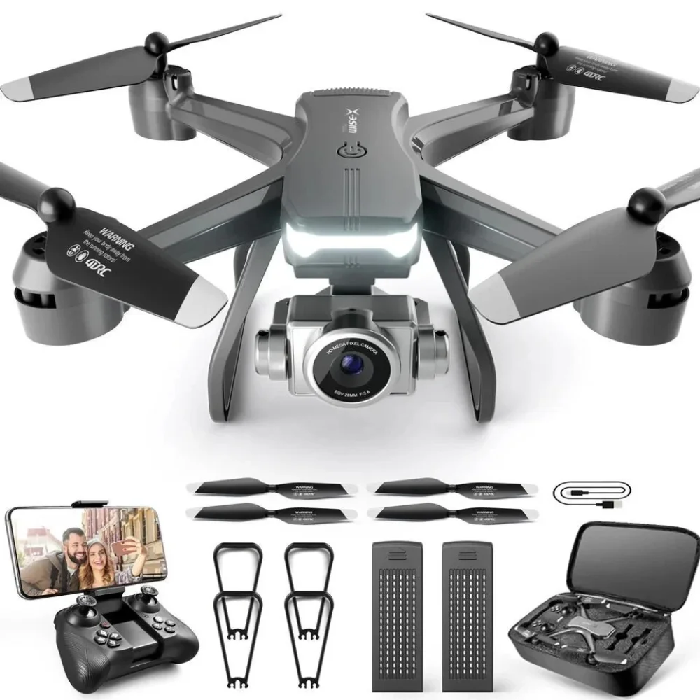 2026 V14 Professional RC Drone 6K HD Dual Camera WiFi FPV Foldable Quadcopter Portable Aerial Photography Four-Axis Aircraft