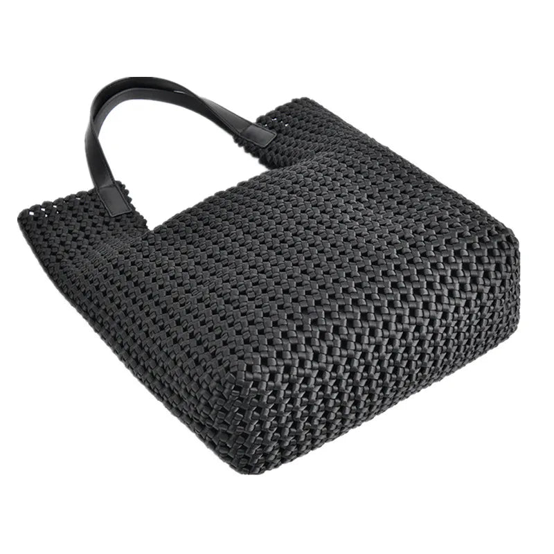2025 new hand-woven shoulder bag large capacity ladies Europe and the United States fashion bag network red hot