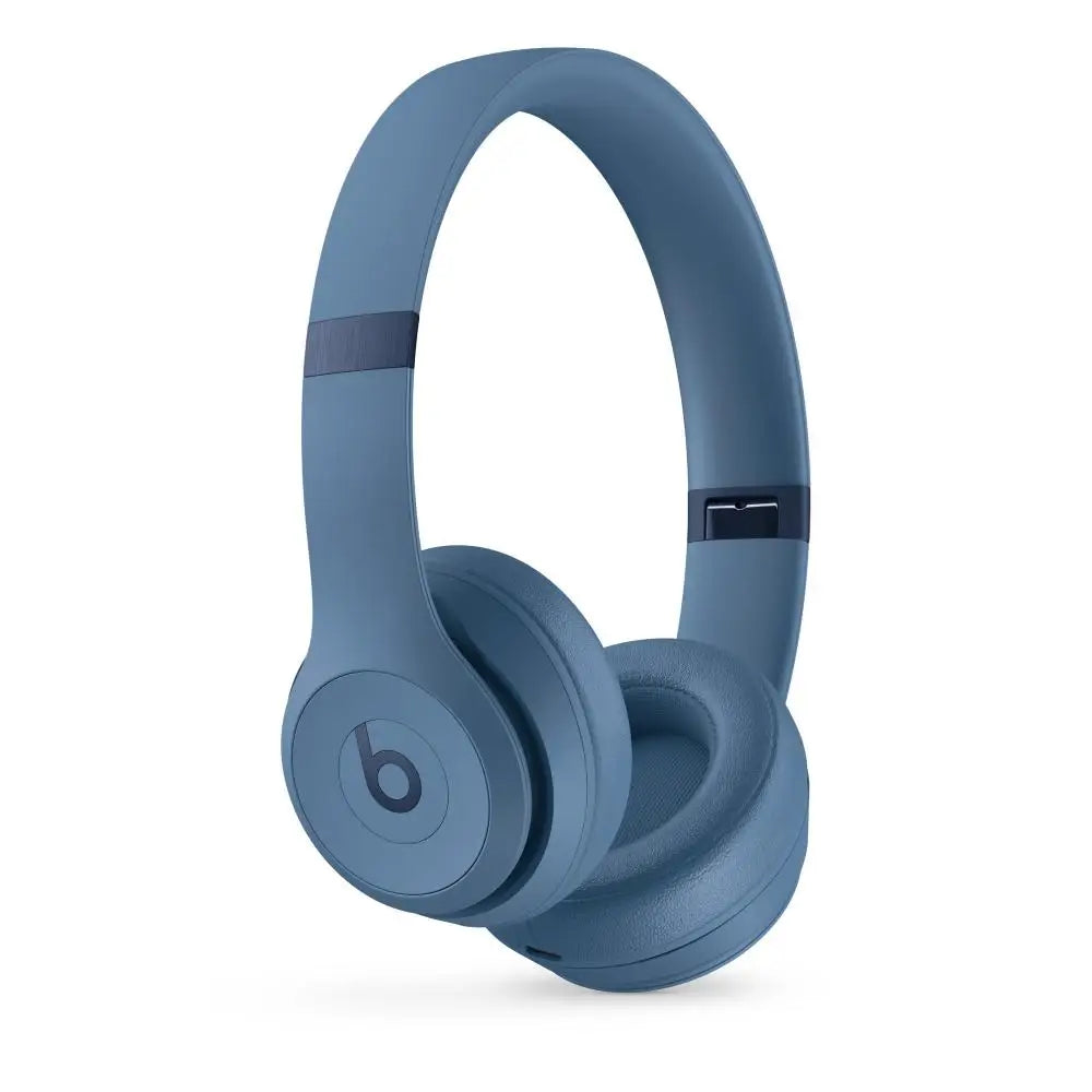 Beats Solo 4 Wireless Bluetooth On-Ear Headphones | Slate Blue | Open Box