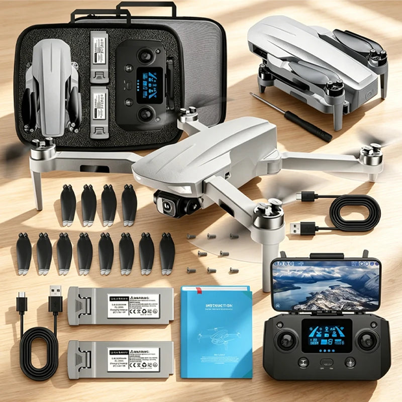 NBD 4K Camera Drone for Adults – GPS Quadcopter for Beginners, Brushless Motor, 5GHz FPV Transmission, Auto Return Home
