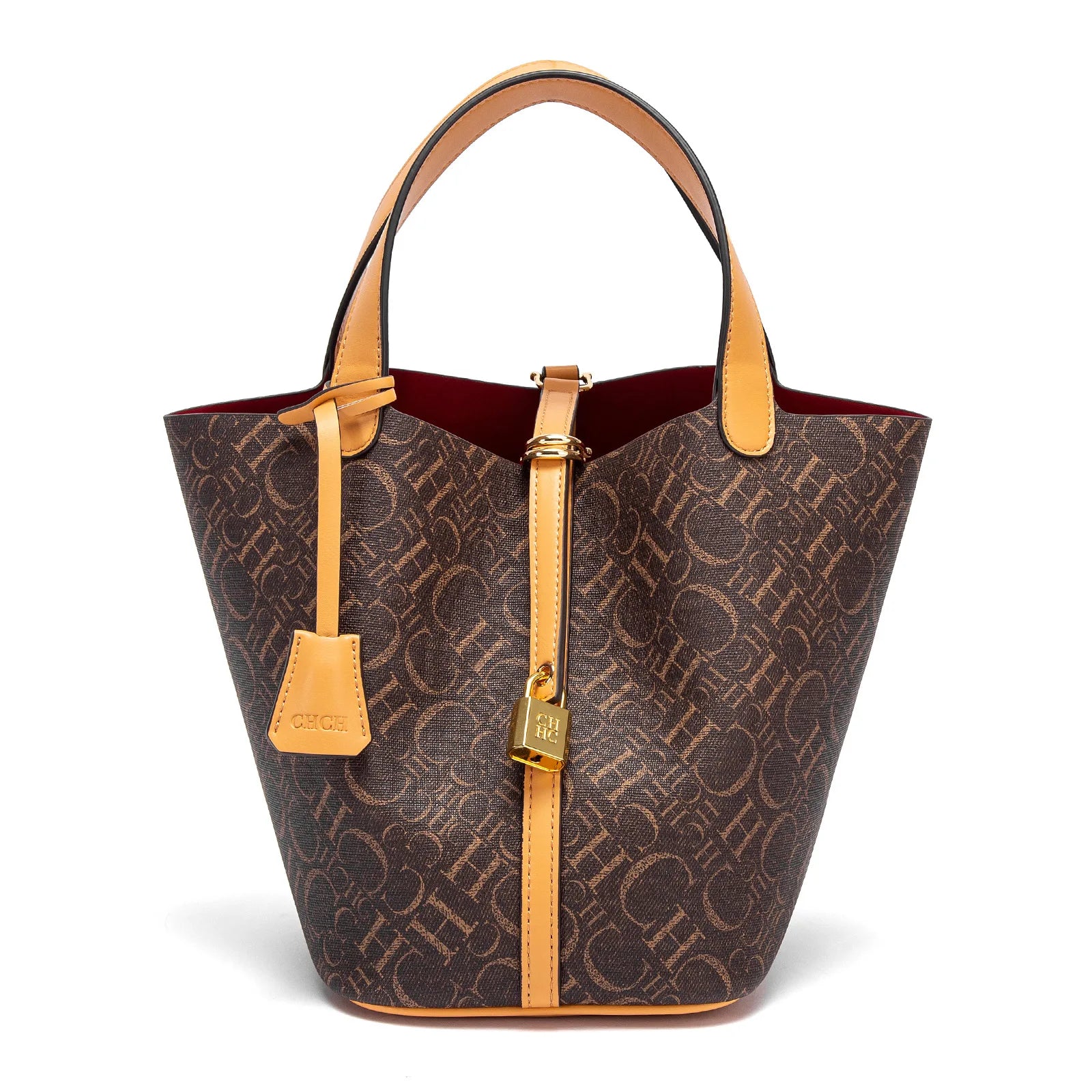 Carolina Herrera 2025 New Trendy Women's Handbag Open Pocket Convenient Retro Tote Bag Women's High Fashion Bag