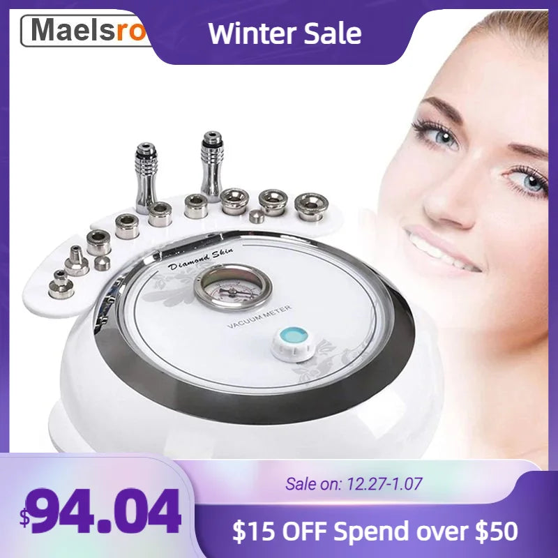 Diamond Microdermabrasion Beauty Machine Vacuum Suction Tool Water Spray Facial Moisten Face Exfoliate Skin Peeling Devices