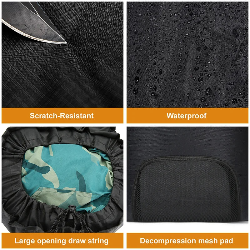 90L Large Camping Backpack Travel Bag Men's Women Luggage Hiking Shoulder Bags Outdoor Climbing Trekking Sports Rucksack Nylon