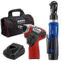 【Spot goods】ACDelco ARW1209-K14 G12 Series 12V Li-ion Cordless 3/8" Rachet Wrench and Impact Wrench Combo Tool Kit