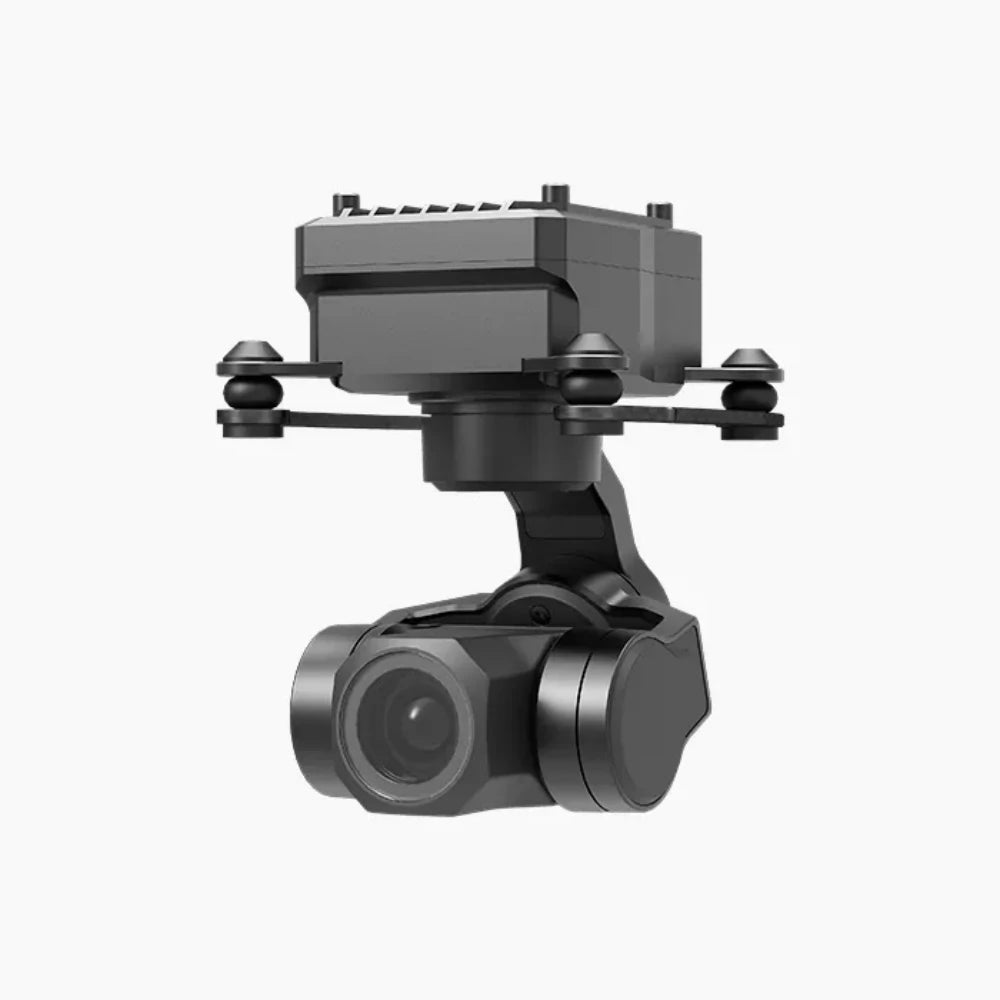 NCZOBOE 4K Micro Thermal Imaging Drone Gimbal Camera -High-Definition FPV Quadcopter with Visible Light Three-Axis Stabilization