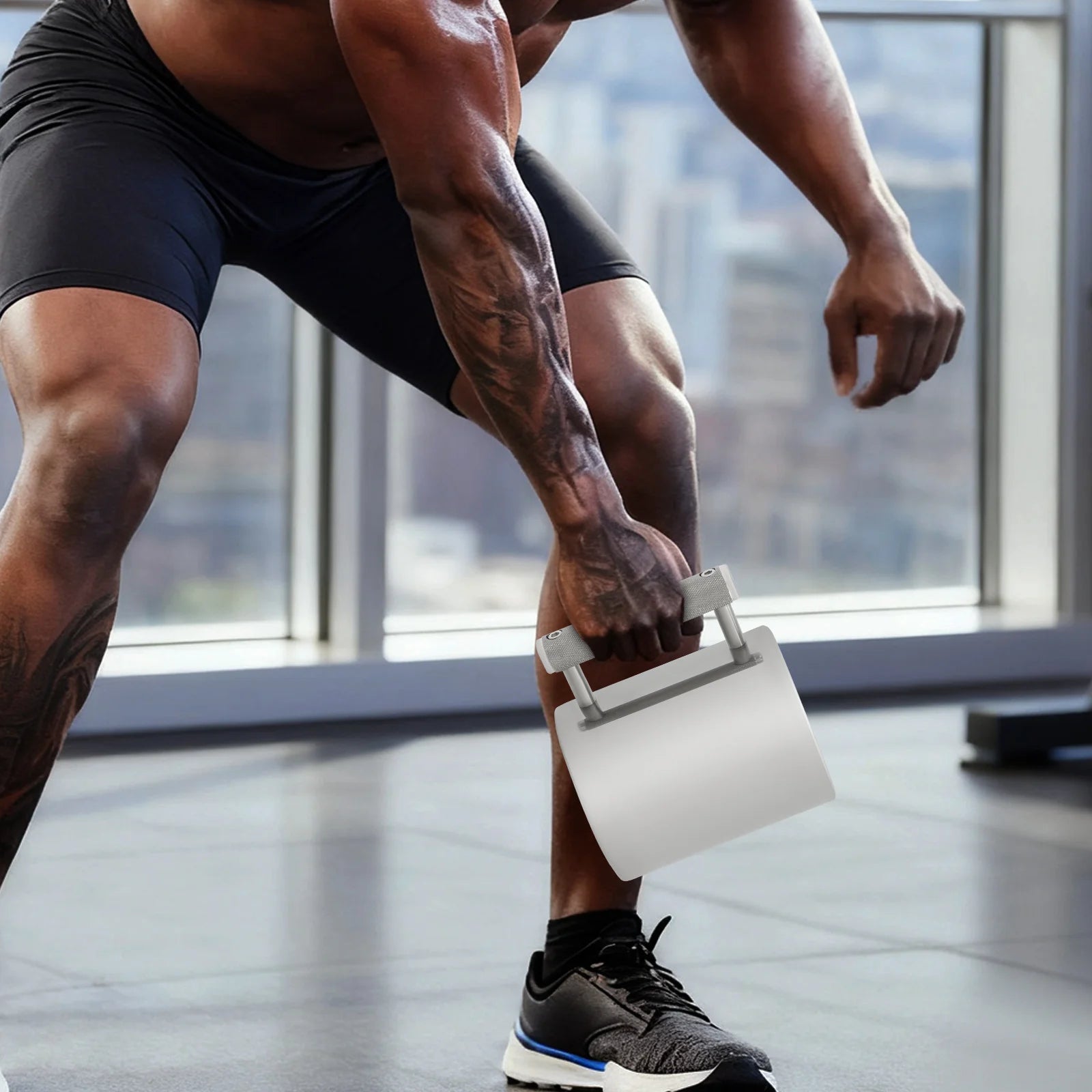 Dumbbell Heavy Cup, 12kg Stainless Steel Heavy Mug, 304 Stainless Steel Dumbbell Cup 400ml Strength Training for Gym Office