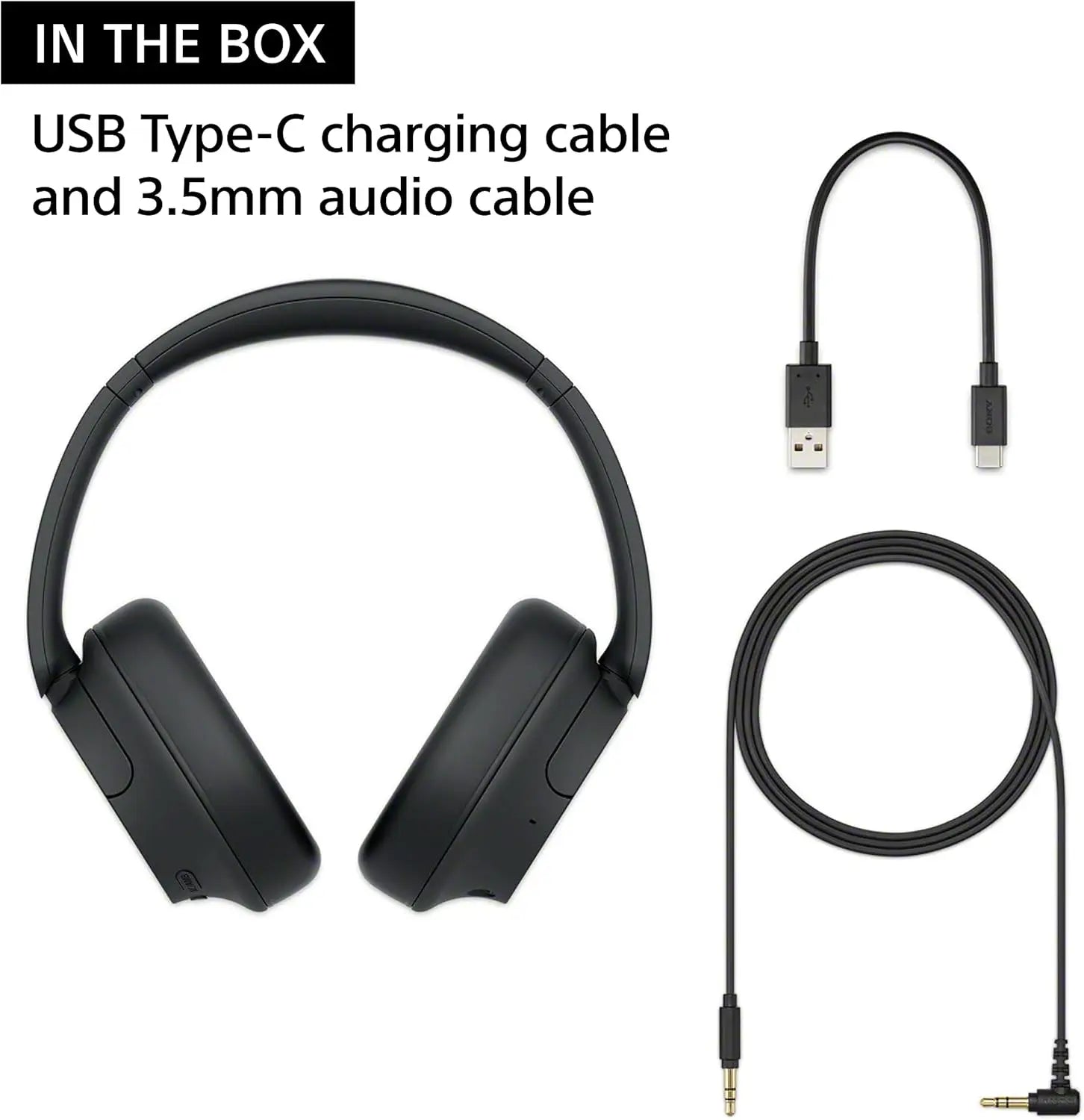 Sony WH-CH720N Wireless Noise Cancelling Over-Ear Headphones | White | Open Box