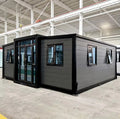 Casa Prefabricated Modular Mobile Tiny Home Modern Portable Folding Prefab Expandable Container House 20ft 40ft 2 3 4 Bedroom