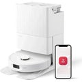 Qrevo Pro Robot Vacuum and Mop with lexiArm Design Edge Mopping, Hot Water Mop Washing and Auto Mop Drying, Intelligent Dirt Det