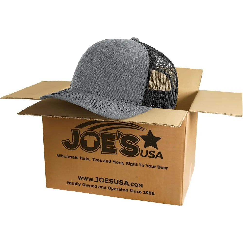 Six-Panel Premium Flatbill Snapback Cap Bulk Blank Hats Classic Design for Resale