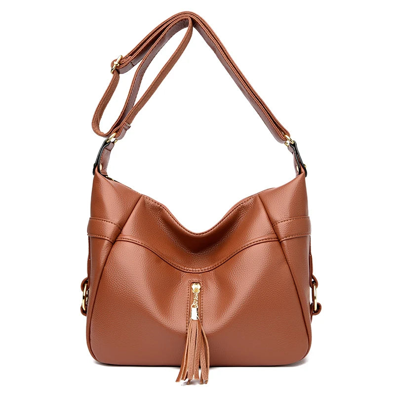 Women's Bag New Trend Korean Handbags Designer Luxury Brand Ladies Shoulder Bags Soft Leather Fashion Versatile Crossbody Bag