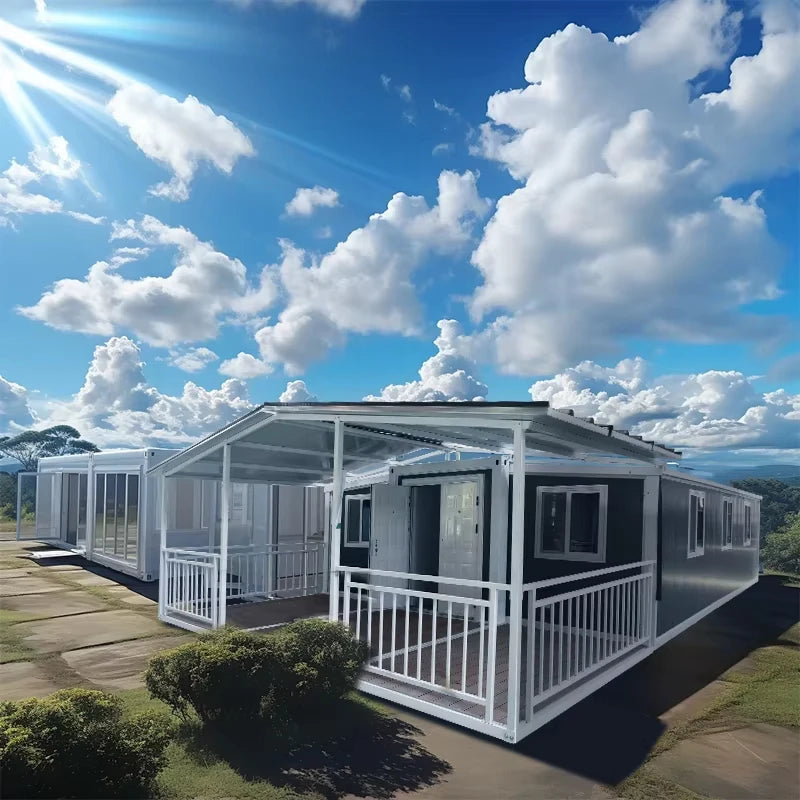 Hot Sale Container House Ready-made Luxury Folding House 20 40FT Foldable Expandable Modular Prefabricated Container House Price