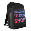 Outdoor Walking Billboard Wifi Bags LED Display Screen Backpack Business Travel Laptop Bag Multi-function School Bag