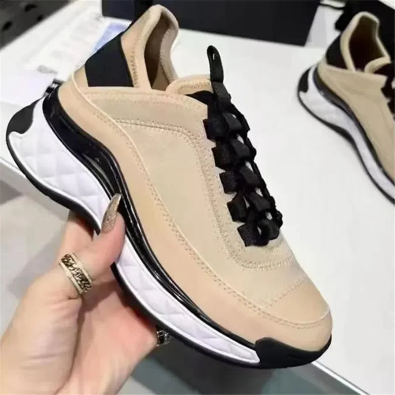 NEW 24S Camellia Men Women Comfortable Dress Shoes White Black Genuine Casual Leather Breathable Ladies Low Outdoor Sports