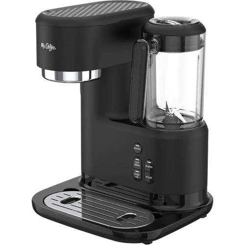 3-in-1 Single-Serve Iced and Hot Coffee/Tea Maker with Blender with Reusable Filter, Scoop, Recipe Book, 2 Tumblers, Lids and St