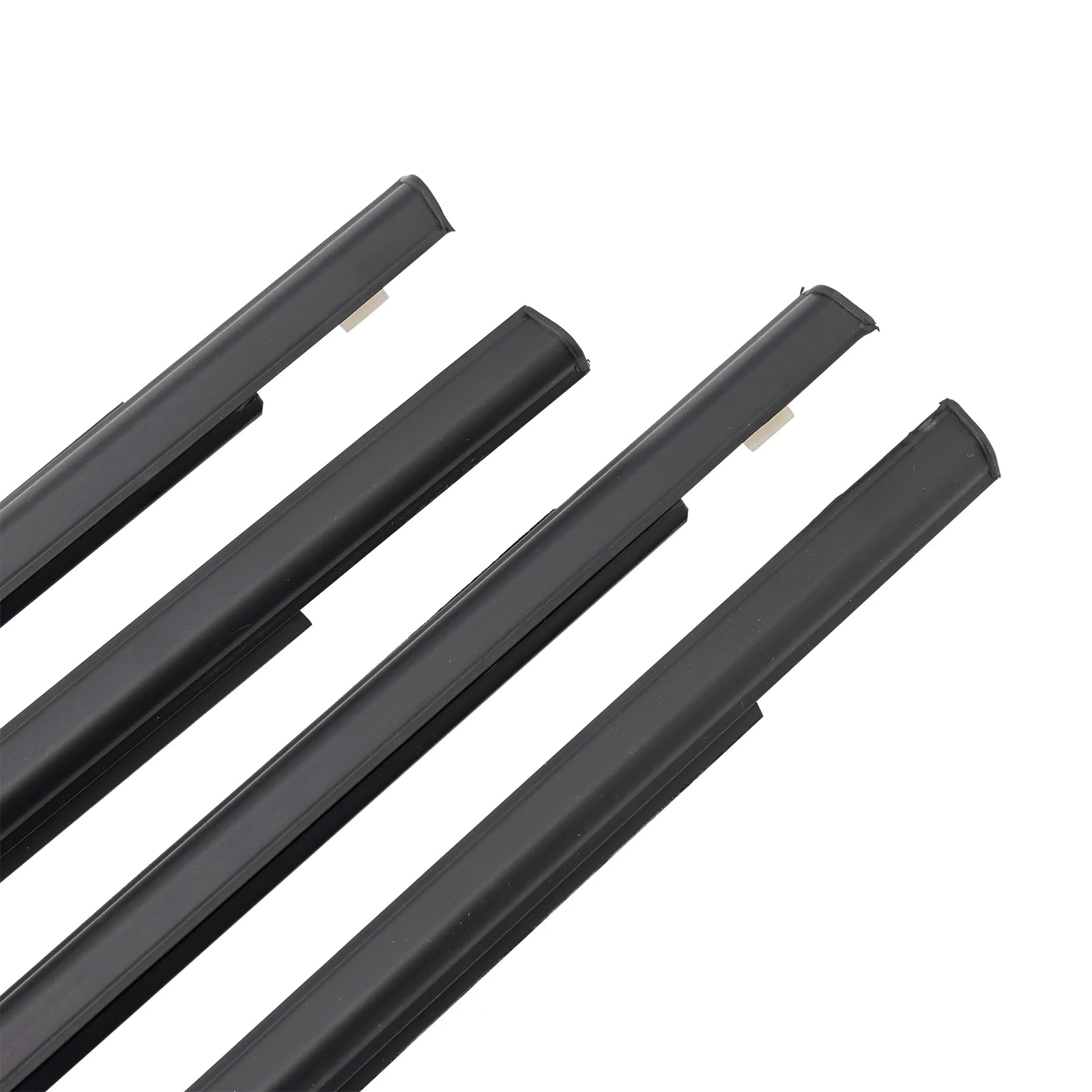 Artudatech 4PCS Door Glass Belt Outer Molding Weatherstrip For Suzuki Grand Vitara 09-13 Car Accessories 83811-65J00 83821-65J00