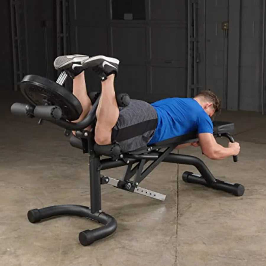 Multiple Angles Adjustable Weight Bench for Home & Commercial Gym - Flat, Incline & Decline Bench for Workout Strength Training