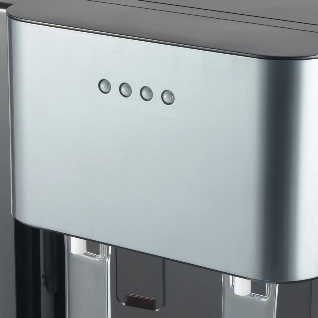 Water Cooler Dispenser, Hot and Cold Water Cooler with Bottom Load, 450W Heating 70W Cooling, Standalone Dispenser for Home