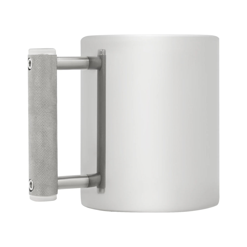 Dumbbell Heavy Cup, 12kg Stainless Steel Heavy Mug, 304 Stainless Steel Dumbbell Cup 400ml Strength Training for Gym Office