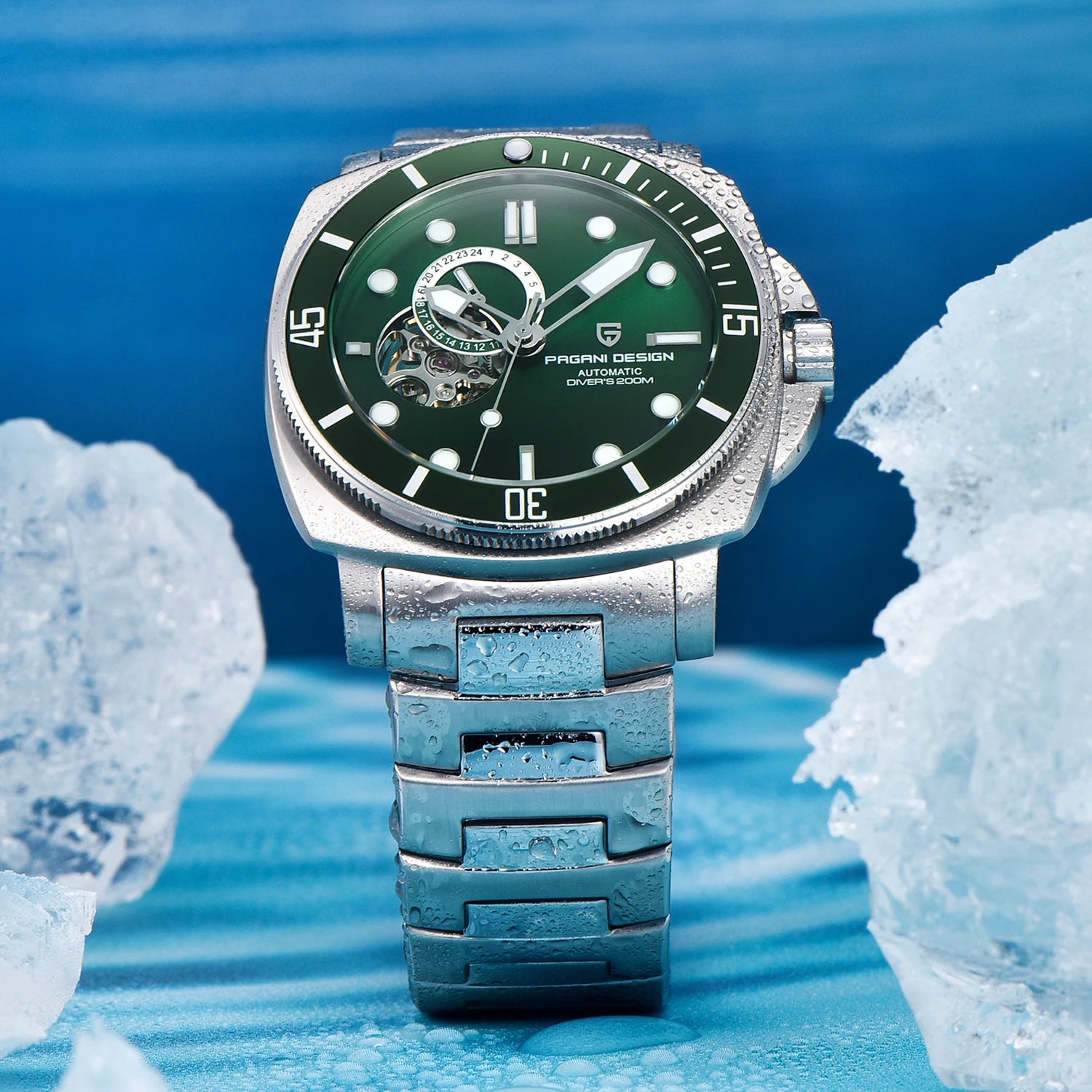 2024 New PAGANI DESIGN Men Mechanical Wristwatches Luxury Mens Watches Automatic Watch For Men Sapphire Mirror Waterproof Sports