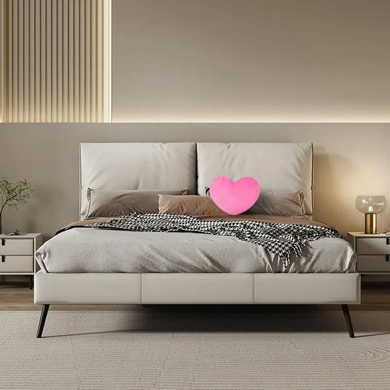 Soft Heart Shaped Pillow Cute Heart Shaped Plush Pillow Cute Heart Shaped Plush Pillow Comfortable Love Pillow Sofa Cushion