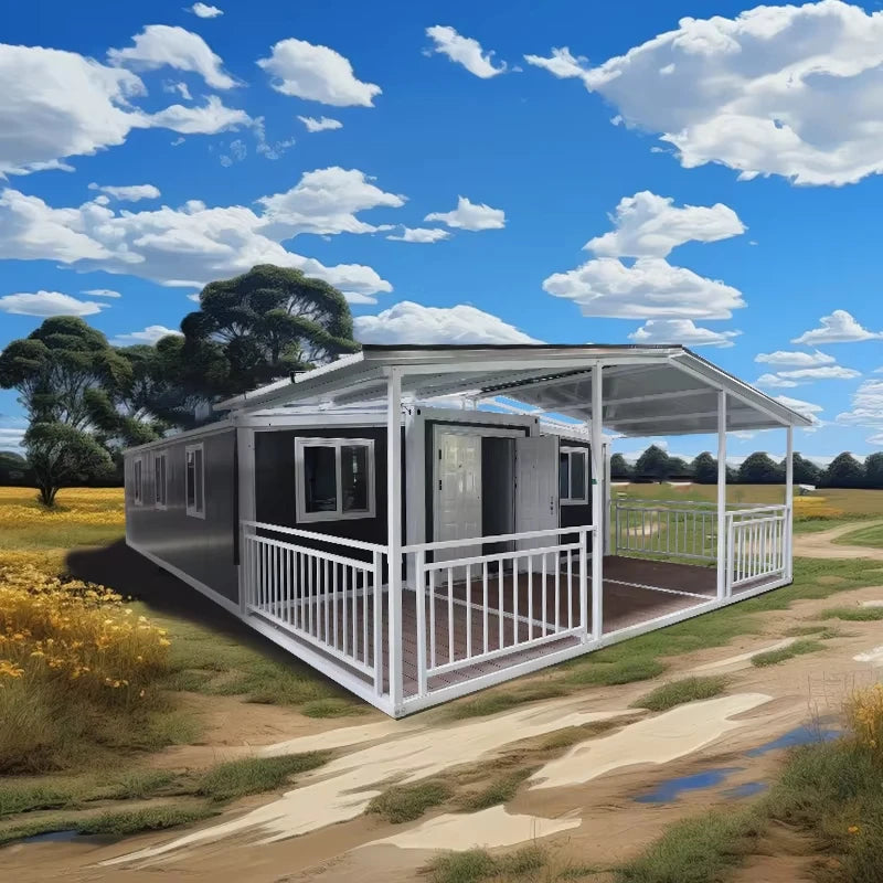 Hot Sale Container House Ready-made Luxury Folding House 20 40FT Foldable Expandable Modular Prefabricated Container House Price
