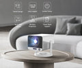 Hp Projector Mc425 1080P Fhd Android 14 with Dual Wifi6 & Bt5.4 Allwinner H726 Beamer Home Theater Support Power Bank Feature