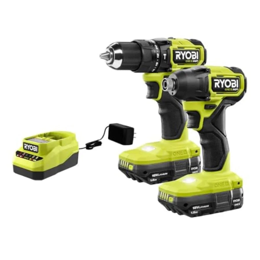 【Spot goods】18V ONE+ HP Compact Brushless 2-Tool Combo Kit Drill Impact Driver and Batteries