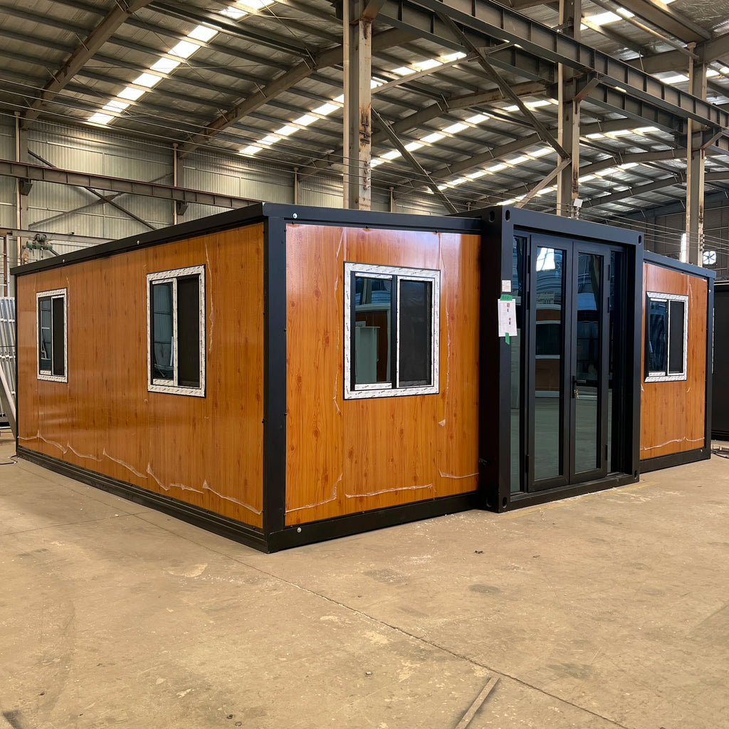Prefab Mobile Home Hotel 20ft 30ft 40ft Modular Folding Tiny House 2 3 Bedrooms Luxury Modern Expandable Supermarket Gym